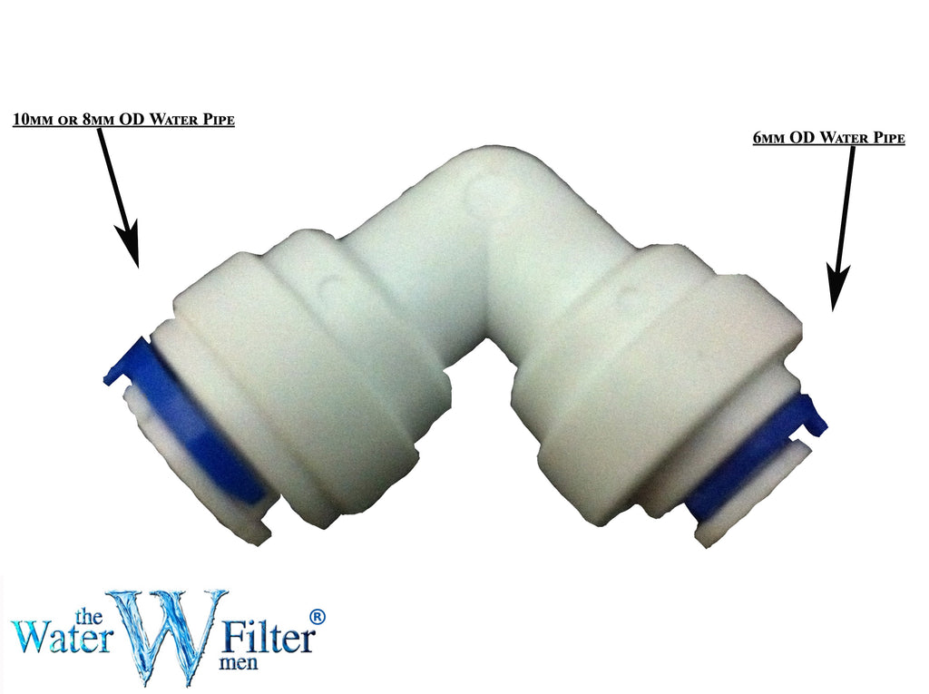 Reducing Elbow Fittings Connector Quickfit Pushfit - Water Filter Men