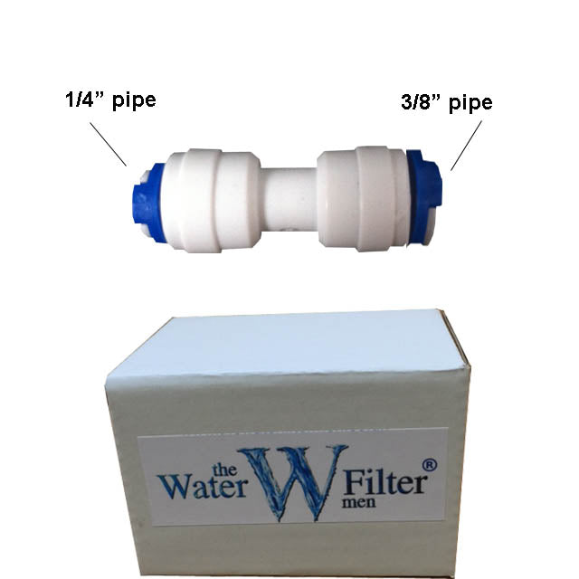 Reducing Straight Connector Fitting Quickfit Pushfit - Water Filter Men