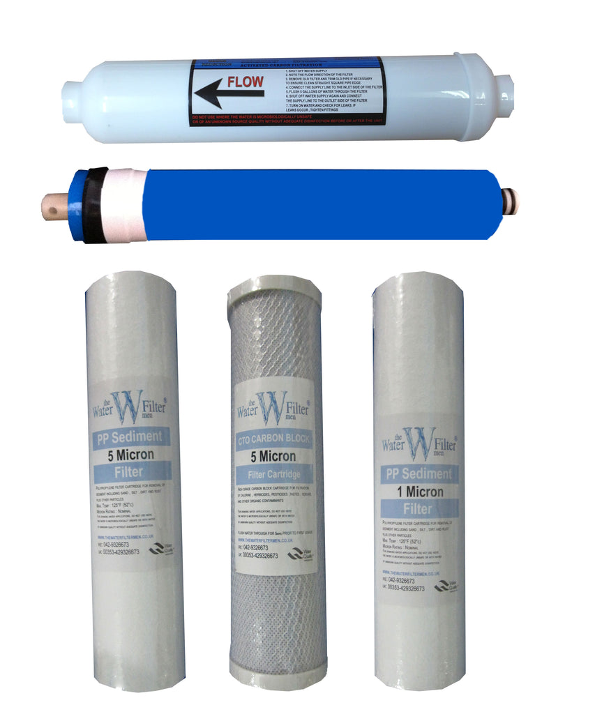 Complete Reverse Osmosis Filter Set Option 2 - Water Filter Men